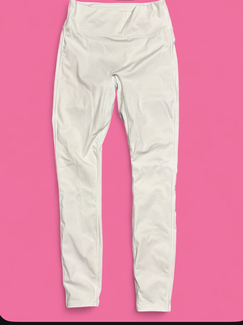 Fabletics White High-Waist Performance Leggings
